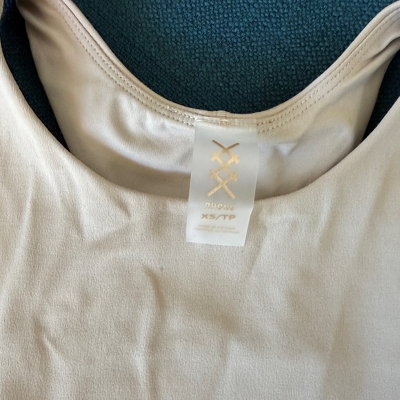 NWT Rhone Taupe Beige Revive Longline Sports Bra xs - Picture 3 of 6